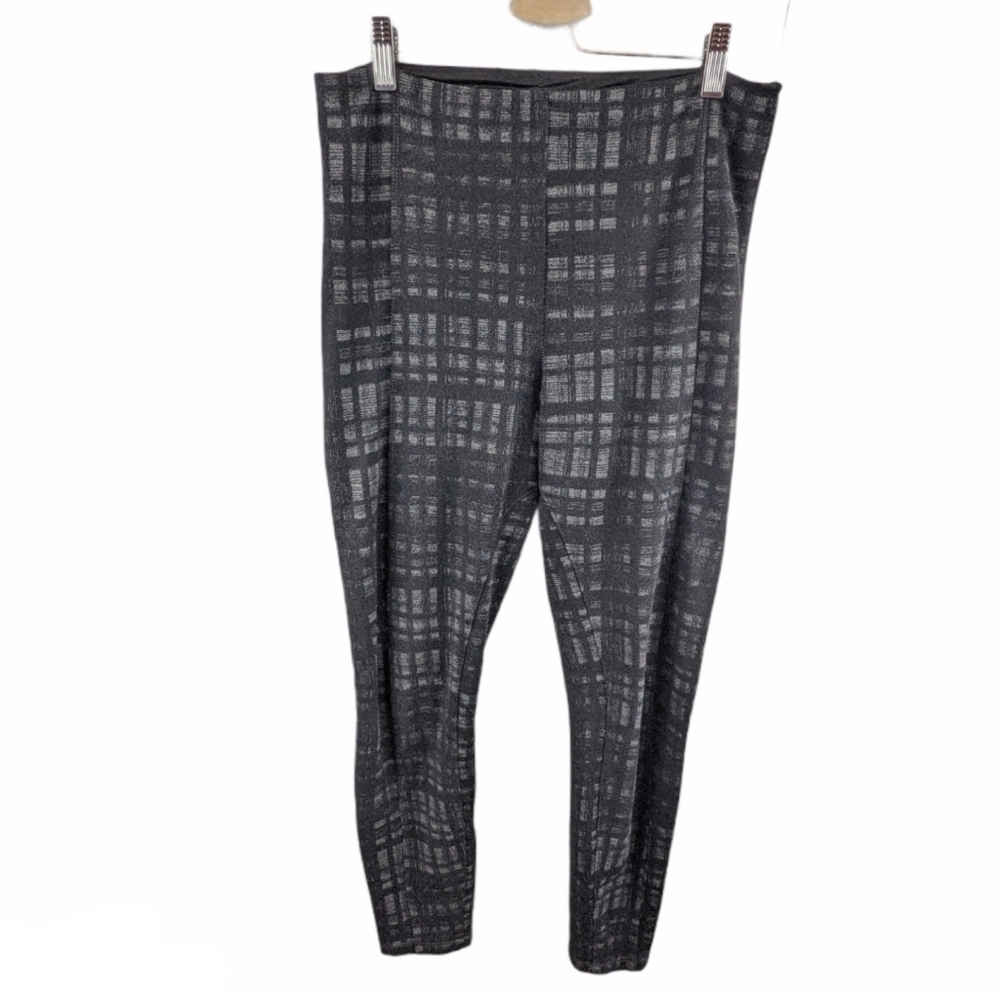 Lysee Suzee Plaid Point Leggings Sz Medium